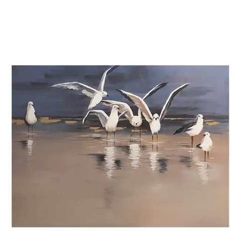 Oleo Decorativo Gaviotas en Oleo Decorativo Gaviotas - Decoración de pared, Uruguay | Finkel