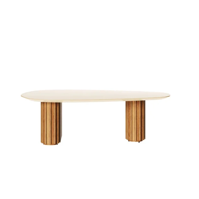 Mesa de Ratona Organic Large - Linea Manhattan - en Madera natural - Mesas de living, Uruguay | Balton, vista 8