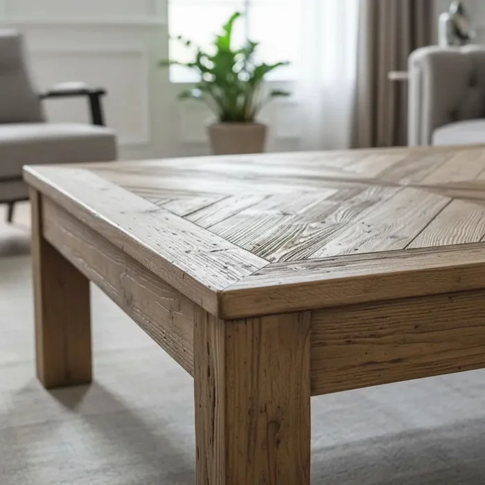 Mesa de living Linea Rimini en Madera natural - Mesas de living, Uruguay | La Cueva Muebles, vista 5