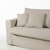 Sofá Moscow con Funda - Tela Rústica - 3 cuerpos - TD5263-1636 (Capuccino) en Beige - Sillones y sofás, Uruguay | NYR, vista 3 de 5