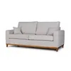 Sofá Marau - Tela Microfibra - 3 cuerpos - Berlin 04 (Hielo) en Beige - Sillones y sofás, Uruguay | NYR, vista 1 de 4