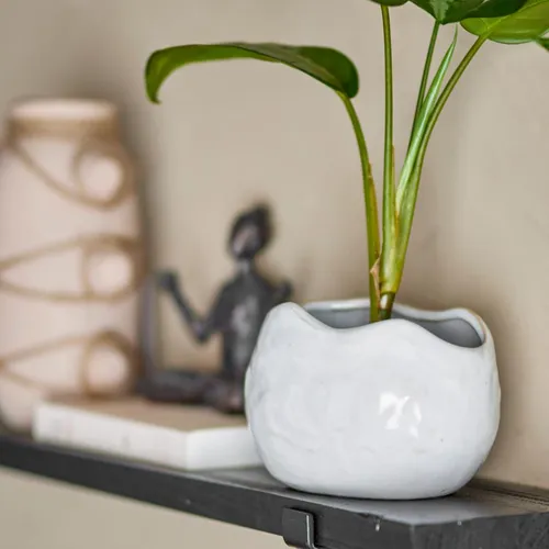Florero Pennie blanco - Decoración, Uruguay | Martinika Deco
