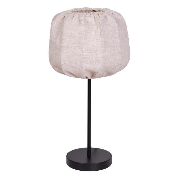 Lámpara De Mesa Metal Natural-beige Lt95006 en Beige - Lámparas de mesa, Uruguay | Divino