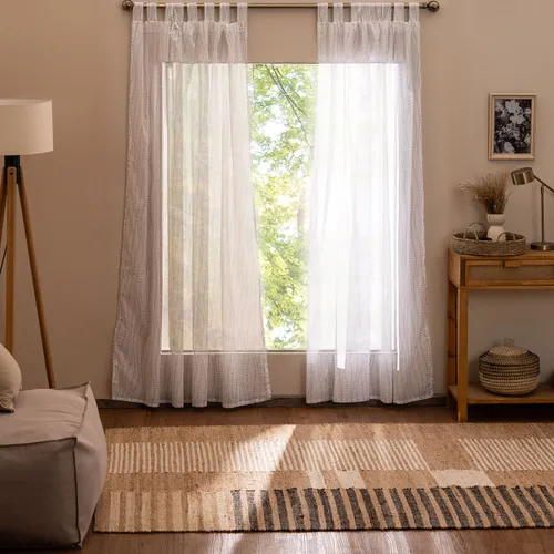 Set de Cortinas de Ambiente Labradas - Textiles, Uruguay | Arredo