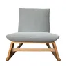 BUTACA SIN BRAZOS EN MADERA y TELA - Producto con detalles en Gris - Butacas, banquetas y puffs, Uruguay | Champagne Home, vista 1 de 4