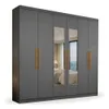Ropero 6 Puertas Batientes Con Espejo en ONIX - Roperos y placares, Uruguay | Soy Hogar, vista 1 de 6