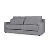 Sofá Cama Nizza - Tela Microfibra - 9250 (Grafito) en Gris - Sillones y sofás, Uruguay | NYR, vista 1 de 4