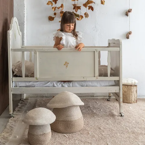 Canastos Animal Crew - Mushroom Mama en Beige, Marrón - Canastos, Uruguay | Walnut