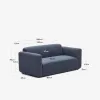 Sofá modular Neom 2 plazas azul 188 cm en Azul - Sillones y sofás, Uruguay | Kavehome, vista 10 de 10