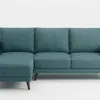 Sofa con Chaise MORGAN - Petróleo en Azul - Sillones y sofás, Uruguay | Finkel, vista 2 de 2