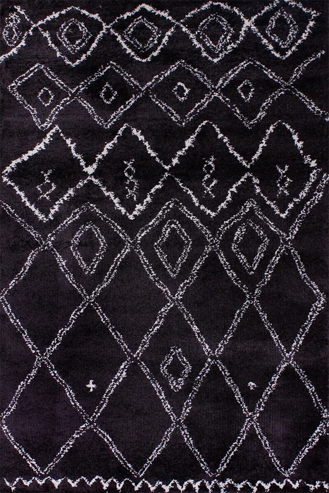 ALFOMBRA ROYAL NOMADIC RON/5401/1H91/ 160X230 CHOCOLATE/BEIGE en Negro - Alfombras, Uruguay | Vinibel