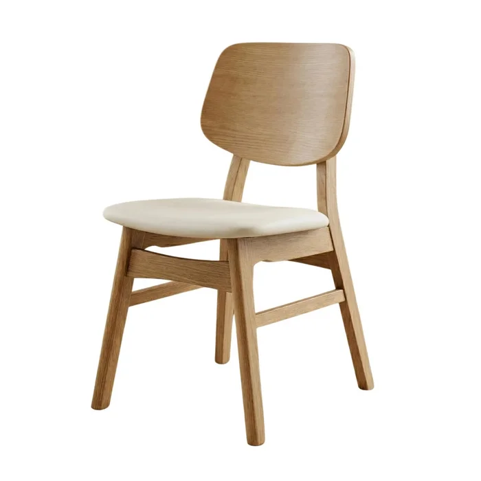 Silla de Comedor Madera natural Arcadia - Línea Serena en Madera natural - Sillas, Uruguay | Ecowood, vista 2