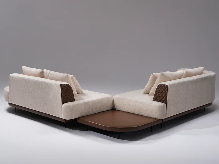 Mesa Flos en cuero - Sillones y sofás, Uruguay | Arquetipo, vista 6