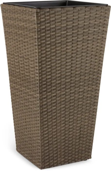 Maceta BLOMMOR A36xL36xA70 natural en Madera natural - Muebles para el exterior, Uruguay | JYSK