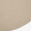 Alfombra ovalada beige Rodhe 100% PET 160 x 230 cm en Beige - Textiles, Uruguay | Kavehome, vista 3 de 5
