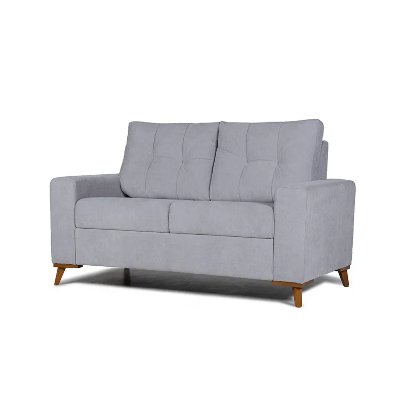 Sofá Katrina - Tela Microfibra - 2 cuerpos - 10286 (Gris) en Gris - Sillones y sofás, Uruguay | NYR