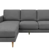 Sofa con Chaise PRADA PREVENTA - Dark Grey Tela Rústica en Dark Grey Tela Rústica - Sillones y sofás, Uruguay | Finkel, vista 1 de 6