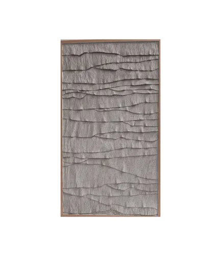 CUADRO ARTE CAPAS GRIS en Gris - Espejos, Uruguay | Masinfinito Casa
