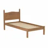 Cama 1 Plaza Madera Marron Mex en Marrón - Dormitorio, Uruguay | Divino, vista 2 de 4