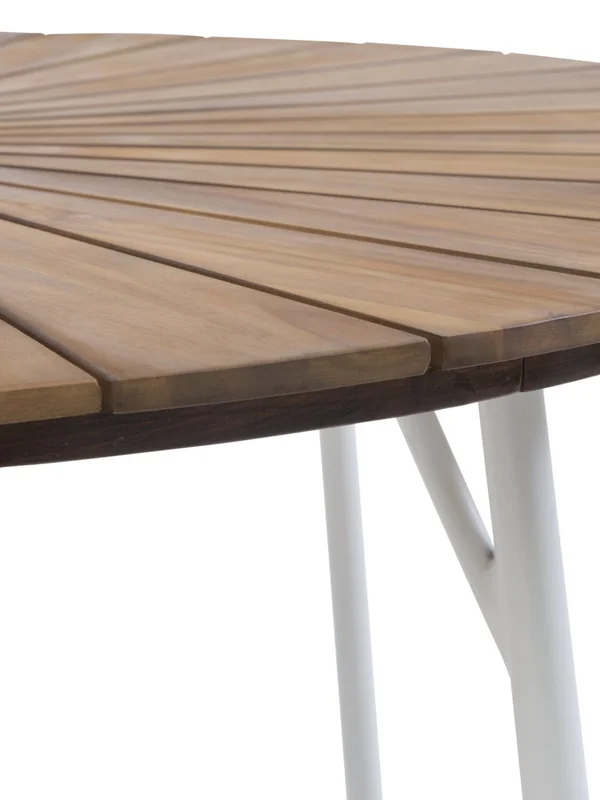 Mesa de jardín BASTRUP Ø120 mad dura/blanco en Multicolor - Muebles para el exterior, Uruguay | JYSK, vista 5