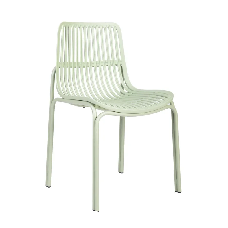 Silla De Comedor Polipropileno Verde Lisa en Verde - Sillas, Uruguay | Divino, vista 3