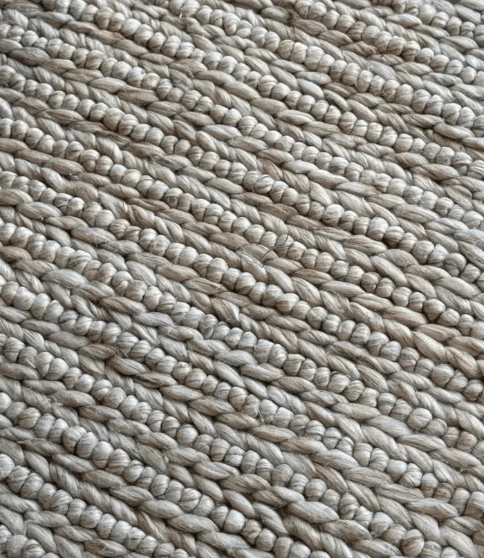 ALFOMBRA LANA NUDOS Y ESPIGA SAND/NATURAL en Beige - Textiles, Uruguay | Masinfinito Casa, vista 2