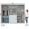 Placard Ropero 6 Puertas Mdf-y-mdp Blanco Americano en Blanco - Roperos y placares, Uruguay | Divino, vista 4 de 7