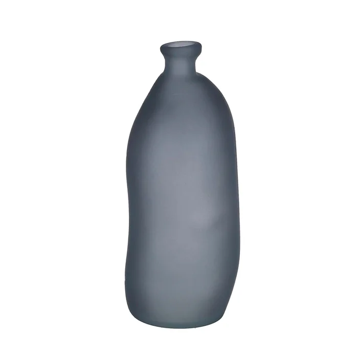 Jarrón Pinto Vidrio-reciclado Gris 1058483 en Gris - Jarrones, Uruguay | Divino