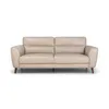 Sofá Valentino - Cuero Básico - 3 cuerpos - 519 (Beige) en Beige - Sillones y sofás, Uruguay | NYR, vista 2 de 4