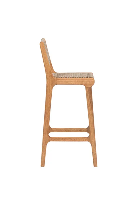 BANQUETA ALTA TRACO CUERDA RAMI 40x46x106/75CM JATOBA - Muebles para el exterior, Uruguay | Vinibel, vista 2