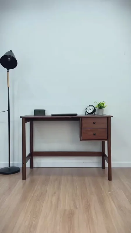 Escritorio 110cm Apama - Madera Maciza en Madera natural - Escritorios, Uruguay | Balton, vista 13