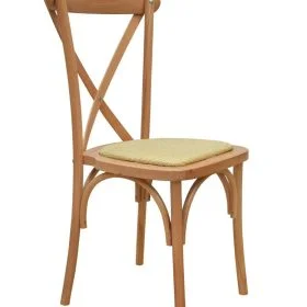 Silla Moderna de Diseño 100% Madera con Respaldo Curvo en Madera natural - Sillas, Uruguay | Soy Hogar, vista 3