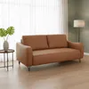 Sofa Riley 3C 2.53mt (100% Cuero) en Sofa Riley Kamel, Sofá Riley Marrón Saddle - Sillones y sofás, Uruguay | Casa Brava, vista 2 de 15