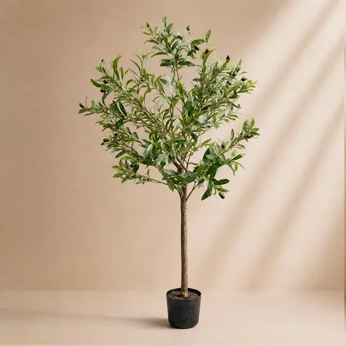Olivo artificial 140cm en Negro - Macetas, Uruguay | Alta Gracia Deco