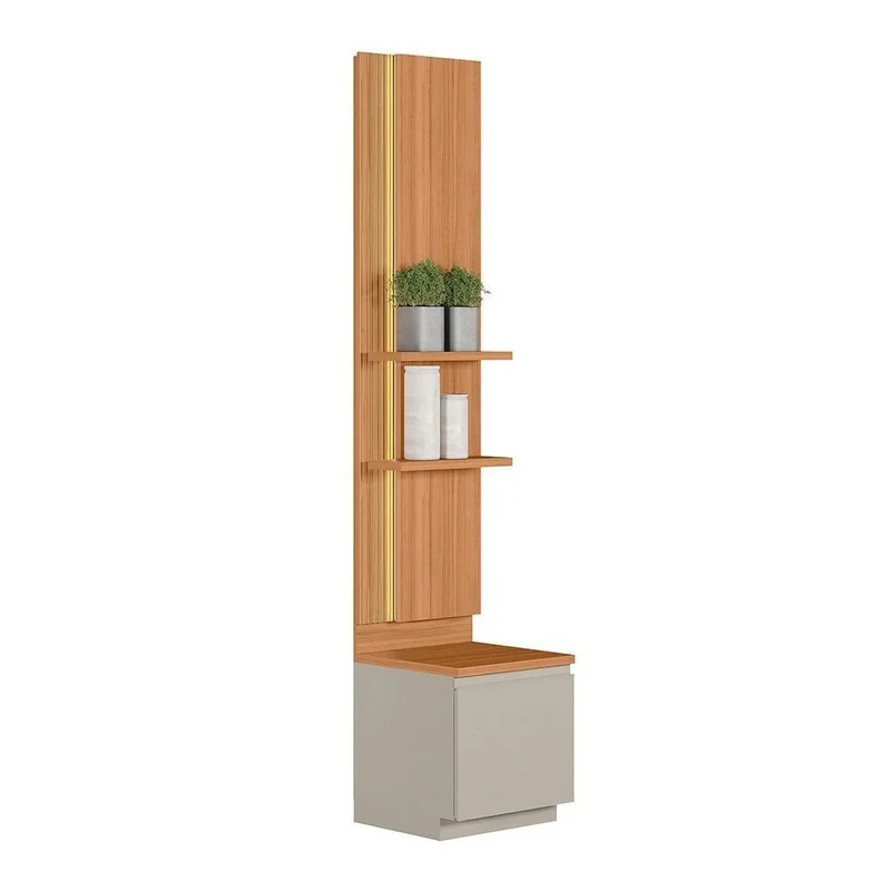 Modulo Lateral - Magnum 45CM con Led en Madera natural - Muebles para TV, Uruguay | Balton, vista 6