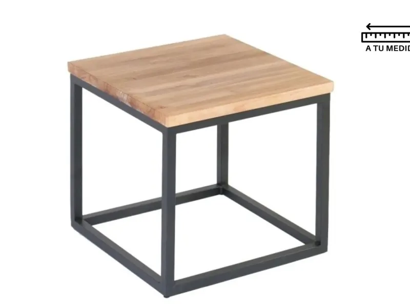 Mesa Lateral IRON 0.40m en Multicolor - Mesas de living, Uruguay | Finkel