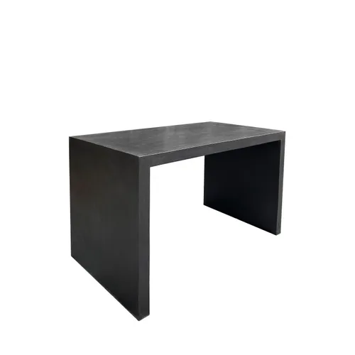 MESA COMEDOR TACOMA CEMENTO 146X80X92 NEGRA en Gris - Mesas de comedor, Uruguay | Masinfinito Casa
