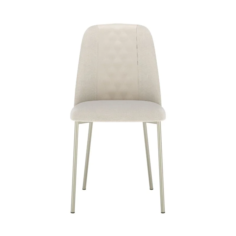 Silla Arcadia - Tela Rústica - Linked 100-02 (Natural) en Beige - Butacas, banquetas y puffs, Uruguay | Nyr, vista 4