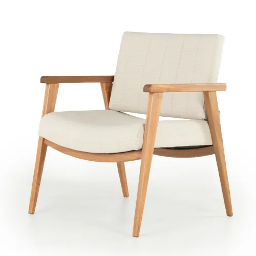 Butaca Audace - Tela Rústica - 201-G2 (Beige) en Beige - Butacas, banquetas y puffs, Uruguay | NYR