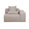 Sofá Kai 1 Cuerpo Tela Gris Modular Con Brazo Derecho en Gris - Sillones y sofás, Uruguay | Divino, vista 2 de 5