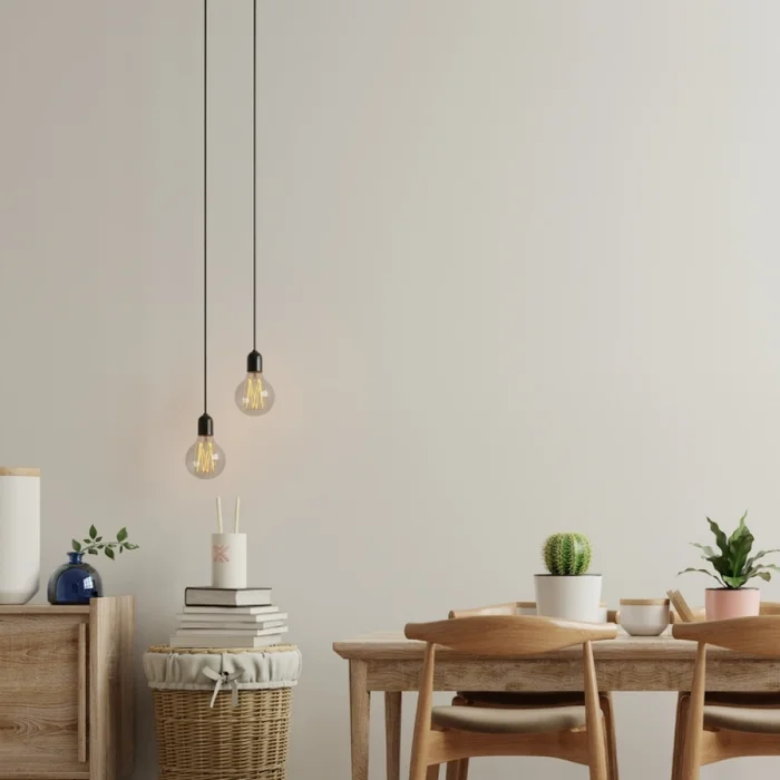 Lámpara Colgante Decorativa Rainbow Negra en Negro - Lámparas colgantes, Uruguay | Serlux, vista 3