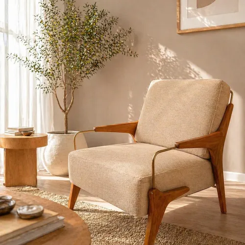 POLTRONA NATU TOSTADO en Marrón - Muebles, Uruguay | Indrana
