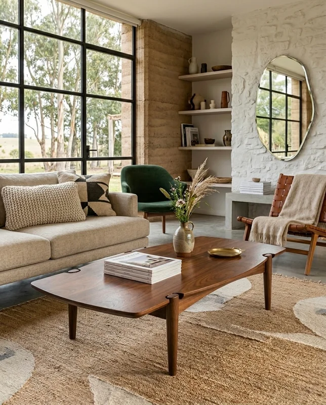 MESA DE LIVING DISEÑO LEONA en Marrón - Muebles, Uruguay | Indrana, vista 11