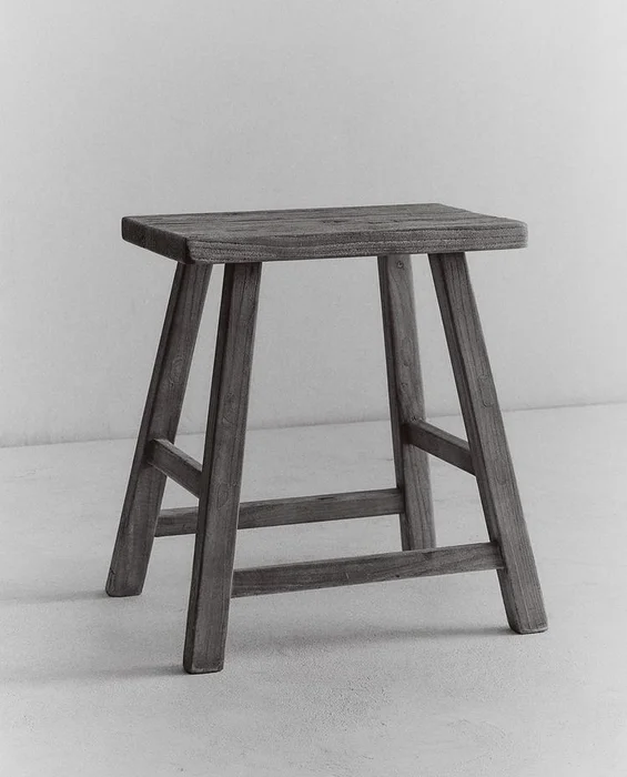 TABURETE DE MADERA OLMO - Sillas, Uruguay | Zara Home