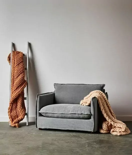 Butaca con funda Poli en Beige - Sillones y sofás, Uruguay | Pieza Clave, vista 2