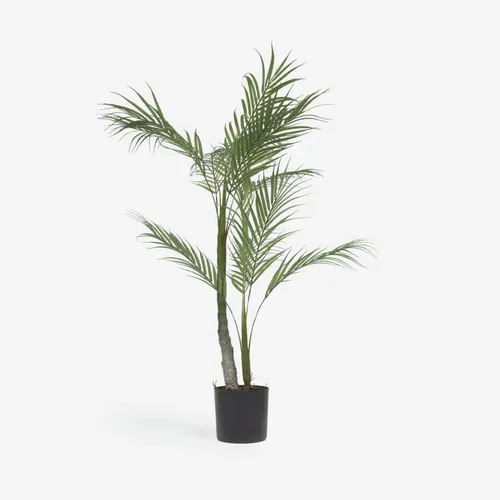 Planta artificial Palmera con maceta negro 70 cm en Negro - Macetas, Uruguay | Kavehome