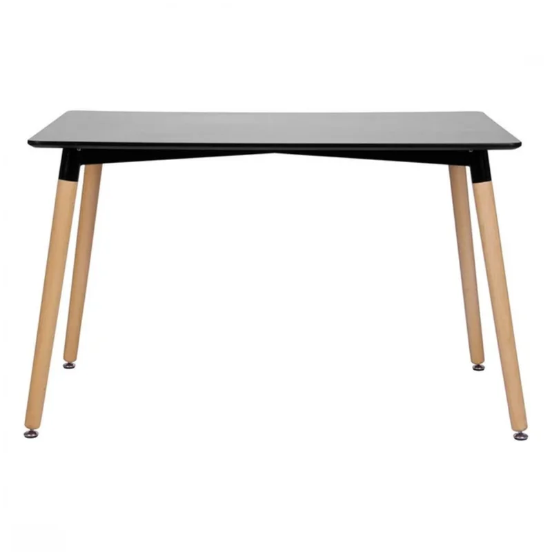 Mesa de Comedor 120x80 - Eames - Negro en Negro - Mesas de comedor, Uruguay | Rústico Hogar, vista 4
