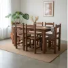 Juego de comedor 6 sillas Madera Maciza New Brazil - Mesas de comedor, Uruguay | Que Sal Muebleria, vista 3 de 5
