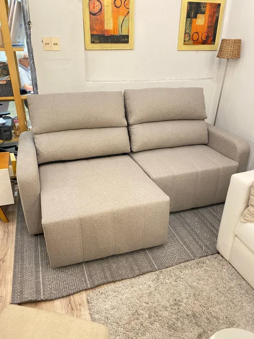 Sofá Havai Extensible Reclinable – Beige - 2 cuerpos en Beige - Sillones y sofás, Uruguay | Berna home, vista 2