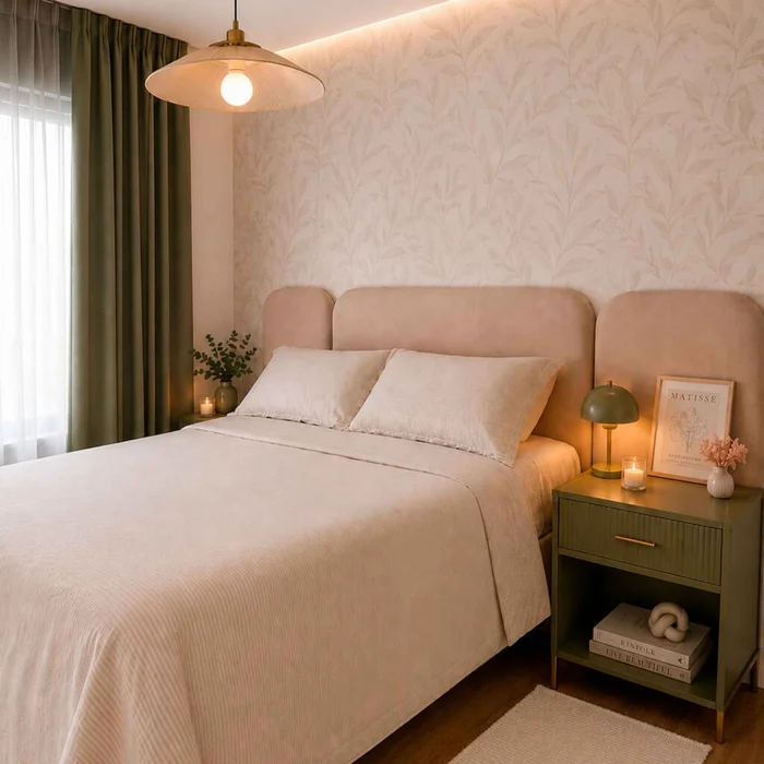 Respaldo Harmony - 250x120cm en Beige - Respaldos de cama, Uruguay | Walnut